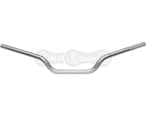 Кермо Renthal 7/8 Road Handlebar 716 мм, підйом 121 мм [Silver], ROAD HIGH