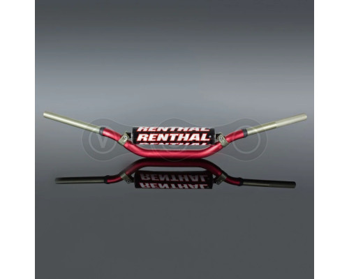 Руль Renthal Twinwall® 801 мм, подъём 99 мм Handlebar [Red], CR HIGH