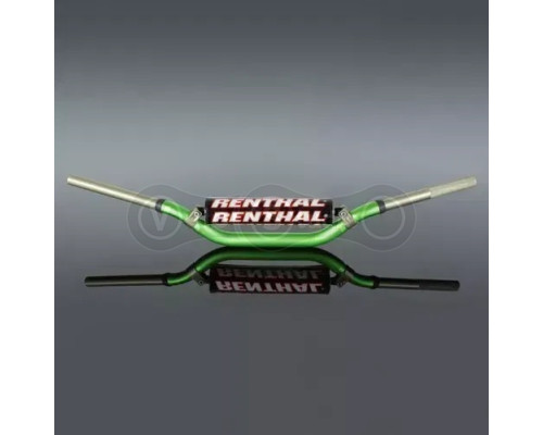 Кермо Renthal Twinwall® 811 мм, підйом 93 мм Handlebar [Green], Villopoto/Stewart