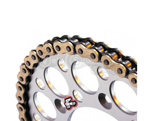 Цепь Renthal R1 Chain - 428 [Gold], 428-130L / No Seal