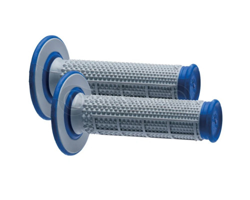 Грипсы Renthal MX Tapered Grips - Dual Compound G162 [Blue], Soft