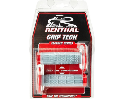 Грипси Renthal MX Tapered Grips - Dual Compound G163 [Red], Soft
