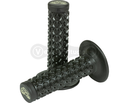 Грипси Renthal MX R-Works Grips G201 [Black], Ultra Tacky