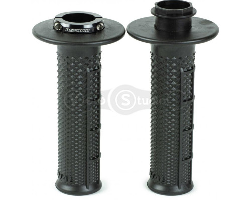 Грипси Renthal MX R-Works Lock-On Tapered Grips - Half Waffle G239 [Black], Ultra Tacky