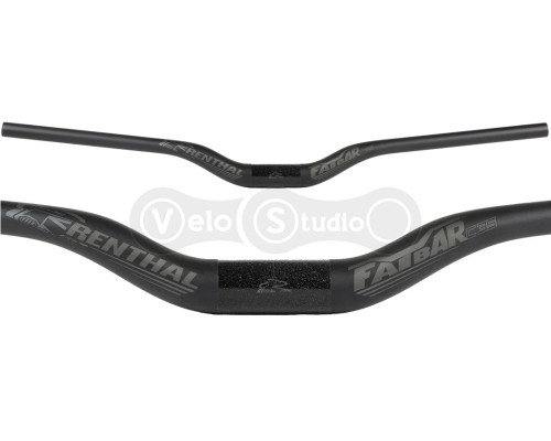 Руль Renthal Fatbar® 35mm 760 мм Lite Carbon Handlebar [Black], Rise 40 mm