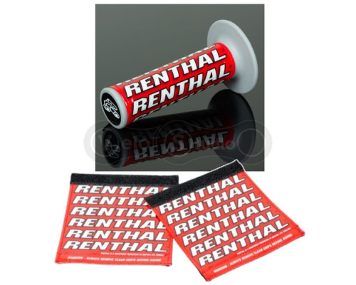 Чехлы на грипсы Renthal Clean Grip Covers G255 [Red], One Size