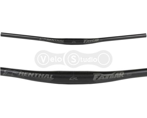 Кермо Renthal Fatbar® 35mm Lite 760 мм Handlebar [Black], Rise 10 mm