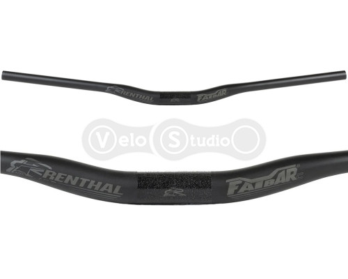 Руль Renthal Fatbar® Carbon 800 мм Handlebar [Black], Rise 10 mm