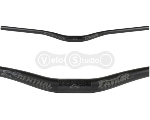 Кермо Renthal Fatbar Carbon Lite 760 мм Handlebar [Black], Rise 30 mm