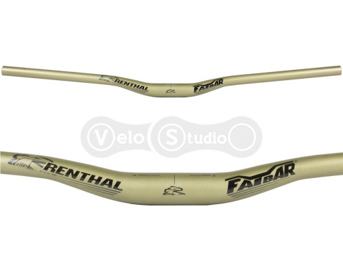 Руль Renthal Fatbar® Lite 760 мм Handlebar [AluGold], Rise 20 mm