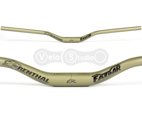 Руль Renthal Fatbar® Lite 760 мм Handlebar [AluGold], Rise 40 mm