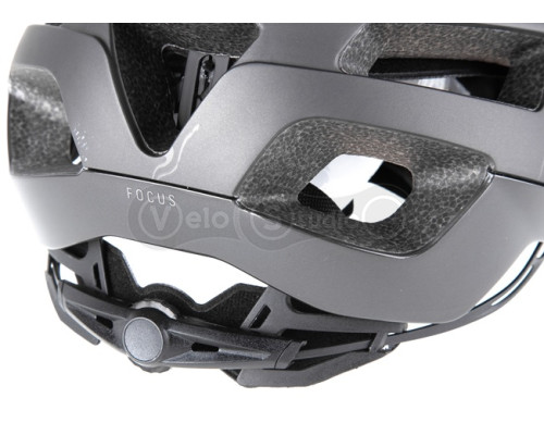 Велошлем ONRIDE Focus чорний/сірий M (55-58 см) Cool Max подушечки