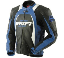 Мото куртка SHIFT SR-1 Leather Jacket [Black/Blue], XXL