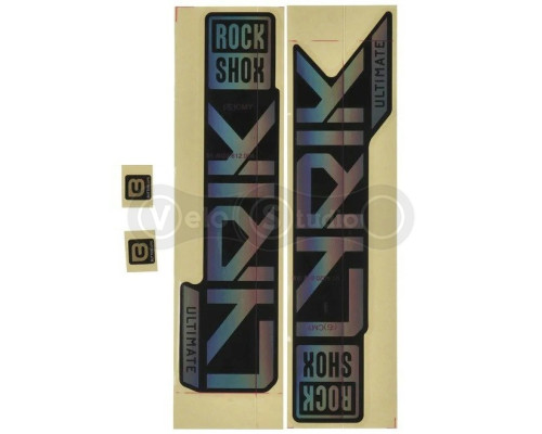 Наклейки на вилку RockShox Lyrik Ultimate (2023+) 27/29 Gloss Rainbow