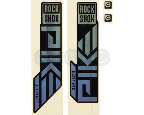 Наклейки на вилку RockShox Pike Ultimate (2023+) 27/29 Gloss Rainbow