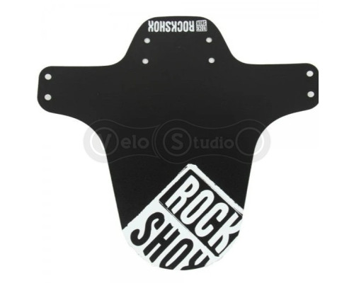 Брызговик RockShox MTB Fender Black with White Distressed Logo Print