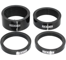 Проставки рулевой колонки RockShox UD Carbon (5mm x 2, 10mm x 1, 15mm x 1)