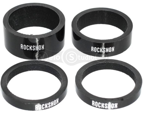 Проставки рульової колонки RockShox UD Carbon, RockShox - (5mm x 2, 10mm x 1, 15mm x 1)