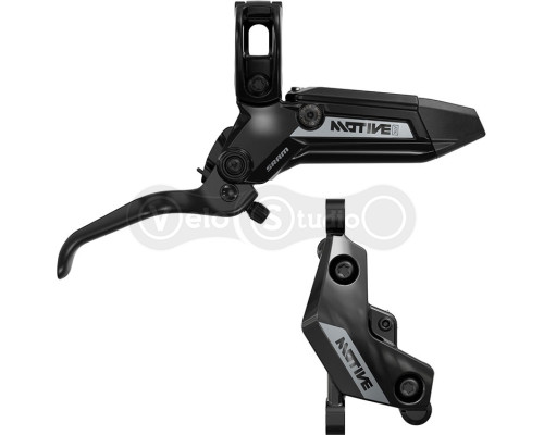 Гальмо SRAM Motive Silver Disc Brake - Black Ano, Rear, 2000mm Hose A1