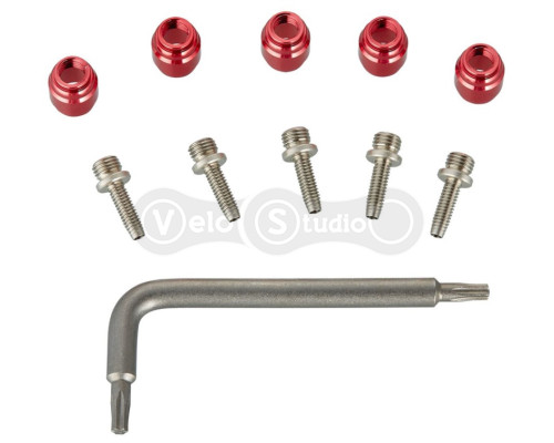 Фітинги гідролінії SRAM HOSE FITTING KIT (штуцер + оливка) – 5 штук