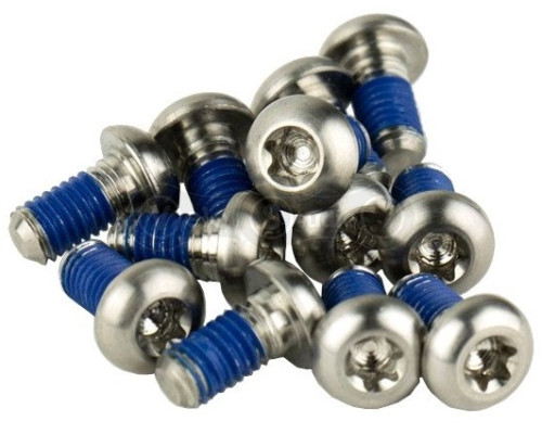 Болты ротора SRAM - Titanium T25, Silver Bolts (12шт)