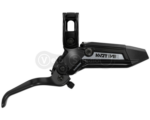 Ручка гальма SRAM MOTIVE SILVER A1 - ALUMINUM LEVER GLOSS BLACK ANO