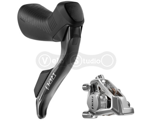 Дуал SRAM Red AXS E1 Rear Brake/Left Shift 1800mm w/ Flat Mount 20mm SS Hardware