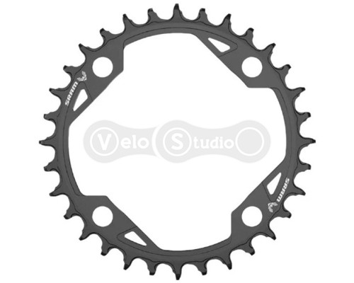 Звезда SRAM T-TYPE 32T 104 BCD Aluminum Light Powered EMTB Black