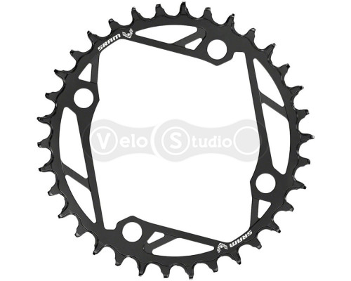 Звезда SRAM T-TYPE 38T 104 BCD Steel Black