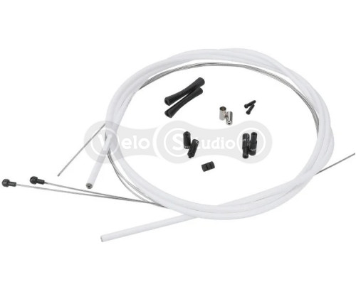 Набор рубашки и троса тормоза SRAM SlickWire Pro Road Brake Cable Kit 5mm White