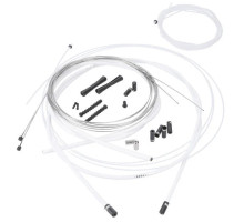 Набор рубашки и троса переключения SRAM SlickWire Pro Road/MTB Shift Cable Kit 4mm White