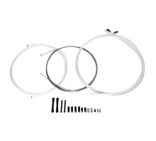 Набор рубашки и троса переключения SRAM SLICKWIRE PRO 4mm Road/MTB Shift White