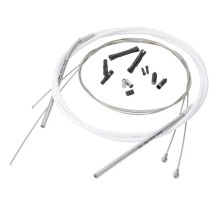 Набор рубашки и троса тормоза SRAM SlickWire Road V2 Brake Cable Kit White 5mm