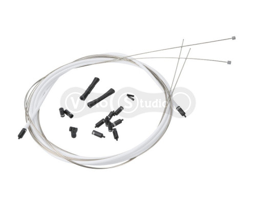 Набор рубашки и троса переключения SRAM SlickWire Road and MTB Shift Cable Kit White 4mm