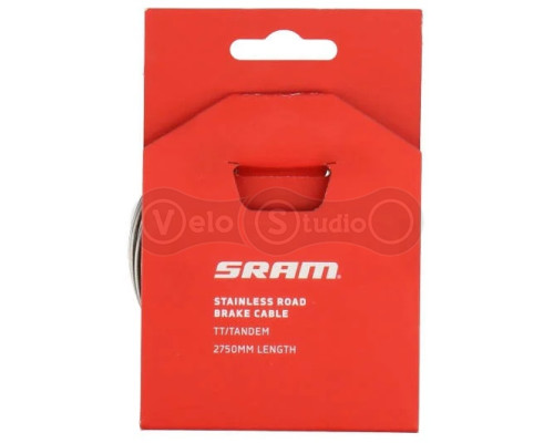 Трос тормоза SRAM Stainless Road Brake Cable 2750 Single for TT & Tandem