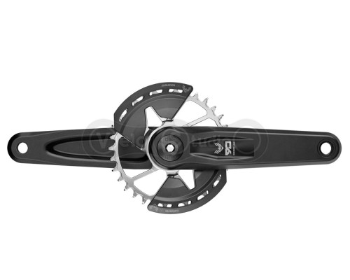 Шатуни SRAM Eagle 90 Q174 CL55 DUB MTB Wide 170mm Black 2-guards 32t Steel T-Type