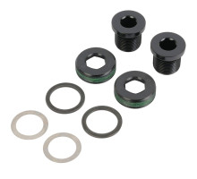 Болт шатунів SRAM KIT M15/M22 ALUMINIUM SELF-EXTRACTING ISIS BLACK QTY 2