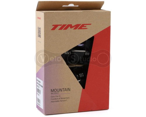 Педали контактные TIME MX 6 BLACK PURPLE B1