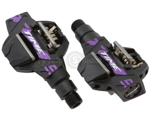 Педали контактные TIME XC 6 BLACK PURPLE B1