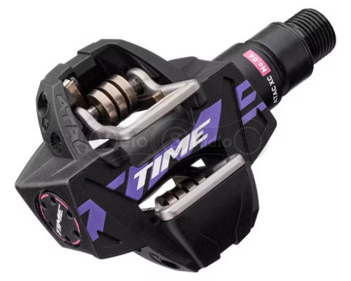 Педали контактные TIME XC 6 BLACK PURPLE B1