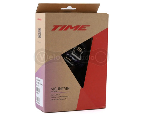 Педали контактные TIME XC 6 BLACK PURPLE B1