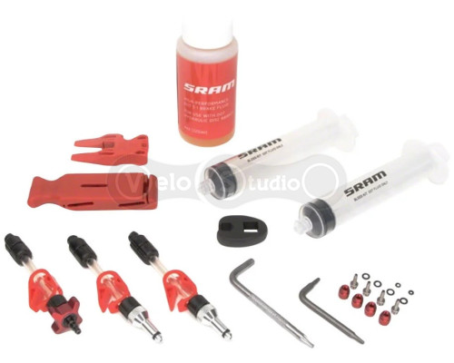 Набор для прокачивания тормозов SRAM Standard DOT Brake Bleed Kit V2 with DOT 5.1 - X0/ XX/ Guide/Level/Code/HydroRoad/G2