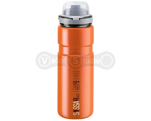 Термофляга ELITE SYSSA RACE 750мл, помаранчева (нержавіюча сталь)