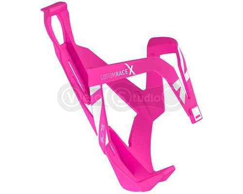 Фляготримач Elite CUSTOM RACE X рожевий глянсовий