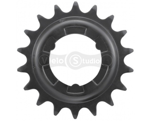Зірка для втулки Shimano Nexus 18 зуб. чорний