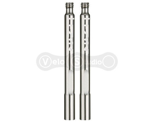 Удлинитель ниппеля LEZYNE VALVE EXTENDERS серебристый Y13 - 2 штуки
