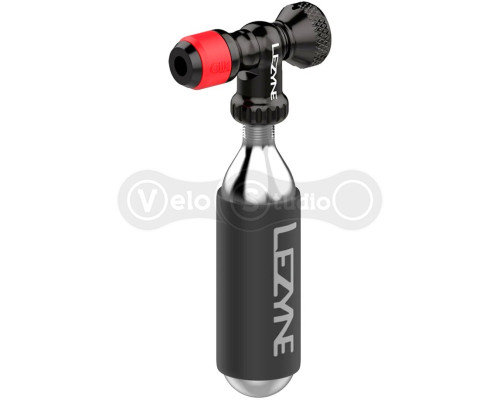 Насос Lezyne CLIK Drive CO2 + картридж 20 грам Black