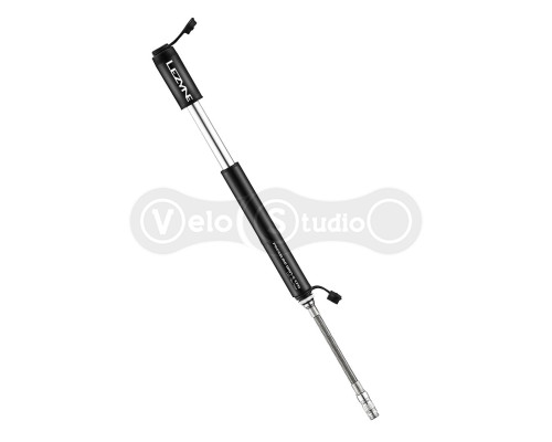 Насос Lezyne Pressure Drive CFH 120psi чёрный + насос CO2 16 грамм