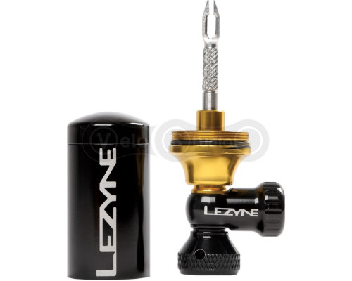 Насос LEZYNE TUBELESS CO2 BLASTER без баллонов чёрный Y13