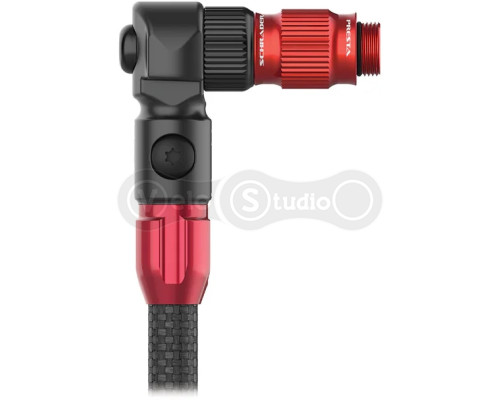 Насос підлоговий LEZYNE STEEL FLOOR DRIVE манометр 3,5 чорний матовий 220psi Y18